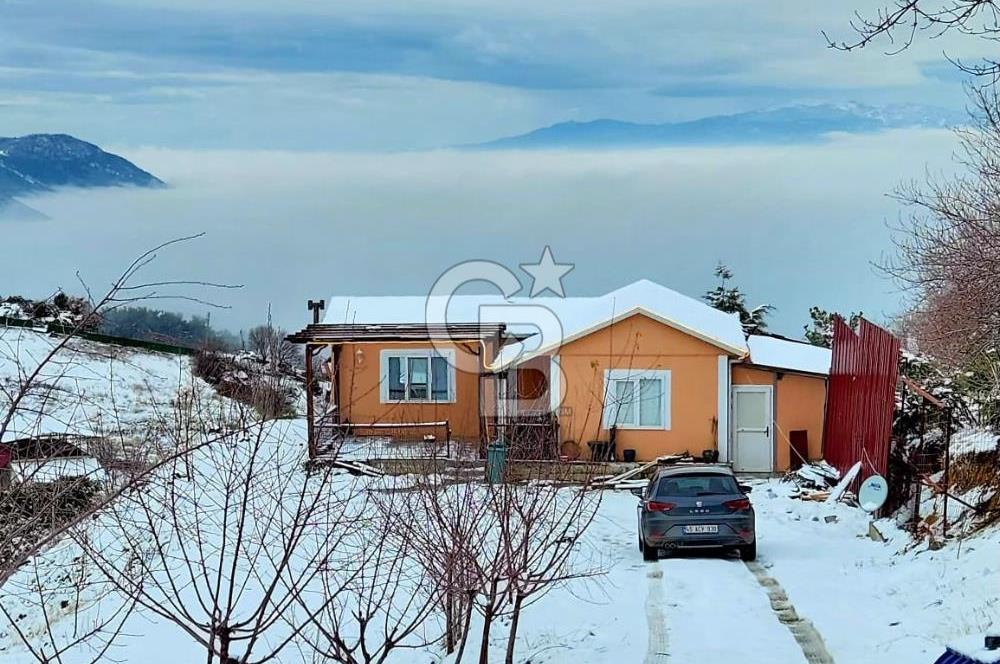 TURGUTALPTE DOĞAYLA İÇ İÇE, EŞSİZ MANZARALI, EVLİ SATILIK TARLA