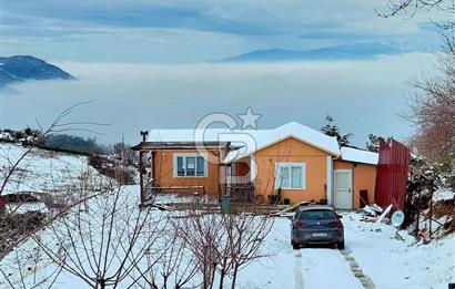 TURGUTALPTE DOĞAYLA İÇ İÇE, EŞSİZ MANZARALI, EVLİ SATILIK TARLA