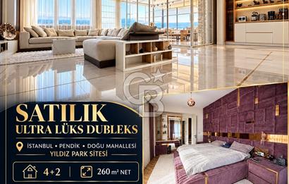 PENDİK DOĞU MAH'DE SİTEDE ÖZEL MİMARİ LÜKS SATILIK 4+1 DAİRE