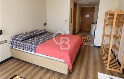 DAP DALGA KULE DENİZ MANZARALI 1+0 STÜDYO DAİRE EŞYALI