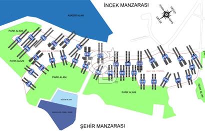AKÇALI'DA 2.ETAP, F BLOK,YÜKSEK ŞEREFİYELİ, FULL ŞEHİR MANZARALI