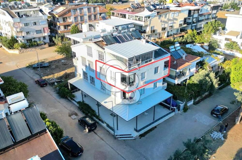 DİDİM ŞEHİR MERKEZİNDE | 2+1 AYRI MUTFAKLI | ÖN CEPHE KÖŞE DAİRE