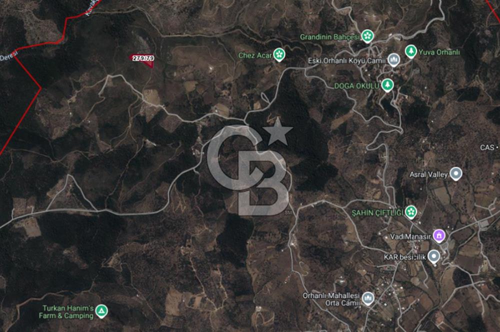 İZMİR SEFERİHİSAR ORHANLI’DA 7.599,50 m² ZEYTİN AĞAÇLI SATILIK TARLA 