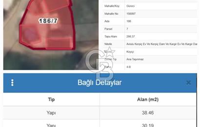 LAPSEKİ GÜRECİ KÖYÜNDE MÜSTAKİL BAHÇELİ SATILIK EV!