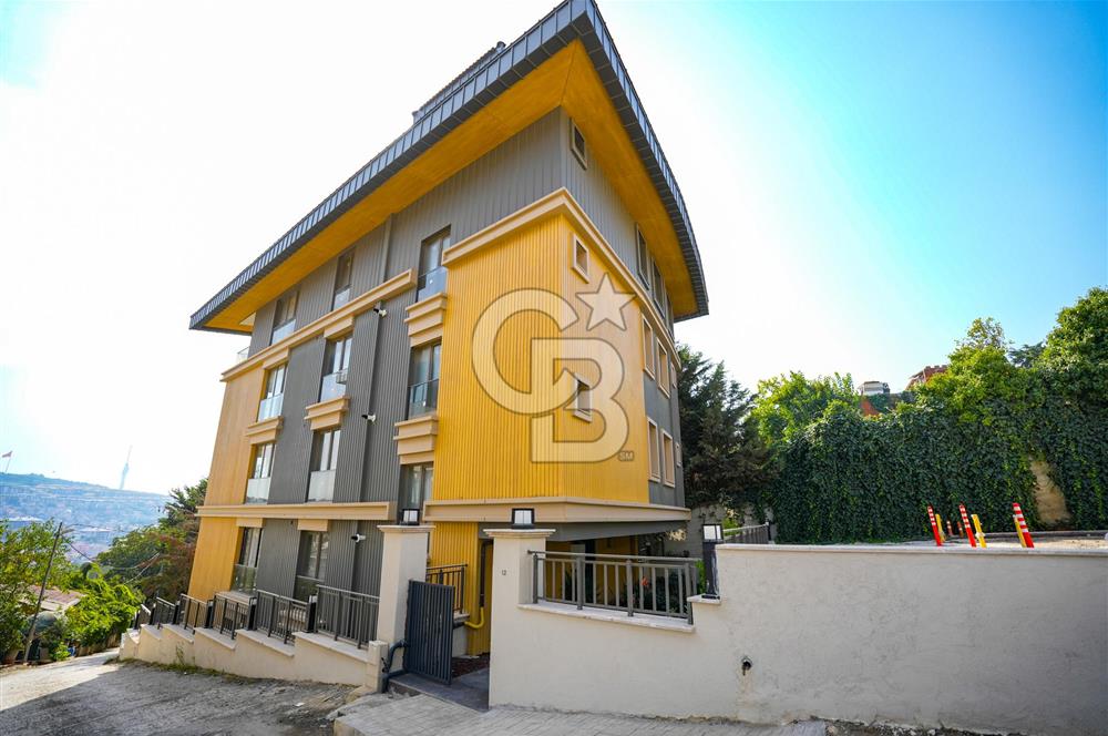ÇENGELKÖY BEYAZ KÖŞKLER SOKAK’TA | KATTA TEK | 4 CEPHELİ | MANZARALI SIFIR 4+1