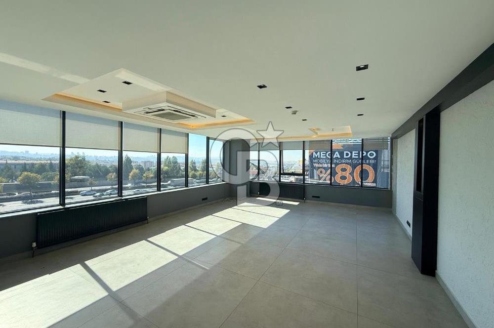 İSTANBUL YOLUNA CEPHE, İÇİ FULL YAPILI 750m2 LÜKS OFİS