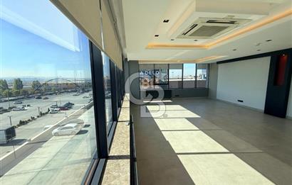 İSTANBUL YOLUNA CEPHE, İÇİ FULL YAPILI 750m2 LÜKS OFİS