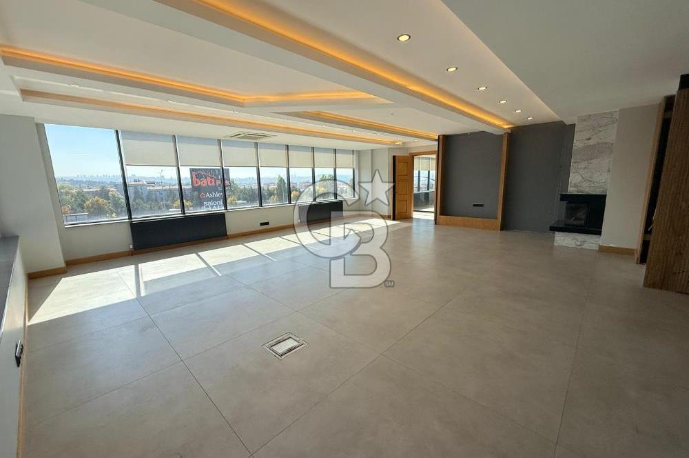 İSTANBUL YOLUNA CEPHE, İÇİ FULL YAPILI 750m2 LÜKS OFİS