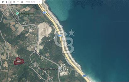 DENİZE 450 METRE MESAFEDE, İMARA CEPHE, DENİZ MANZARALI ARSALAR