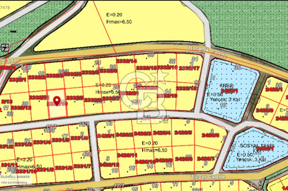 POLATLI (ŞENTEPE) ZAFER MAH. SATILIK 1010 m² İMARLI VİLLA ARSASI