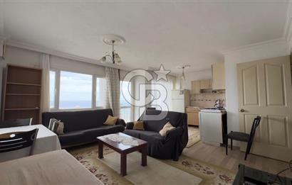 C.B. ROUTE | Salimbey'de Kiralık | Deniz Manzaralı | Eşyalı 1+1