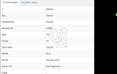 TEMELLİ GÖL İLE HAVAALANI ARASINDA 345M FIRSAT ARSA ACİL SATILIK