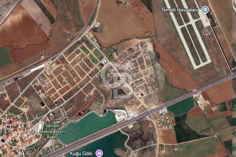 TEMELLİ GÖL İLE HAVAALANI ARASINDA 345M FIRSAT ARSA ACİL SATILIK