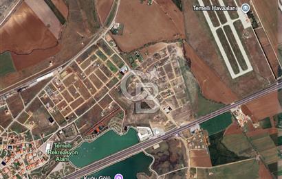 TEMELLİ GÖL İLE HAVAALANI ARASINDA 345M FIRSAT ARSA ACİL SATILIK