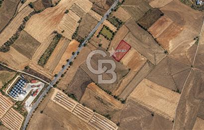SİVRİHİSAR KAYMAZ'DA ANA YOLA YAKIN 5.696 M² YATIRIMLIK TARLA