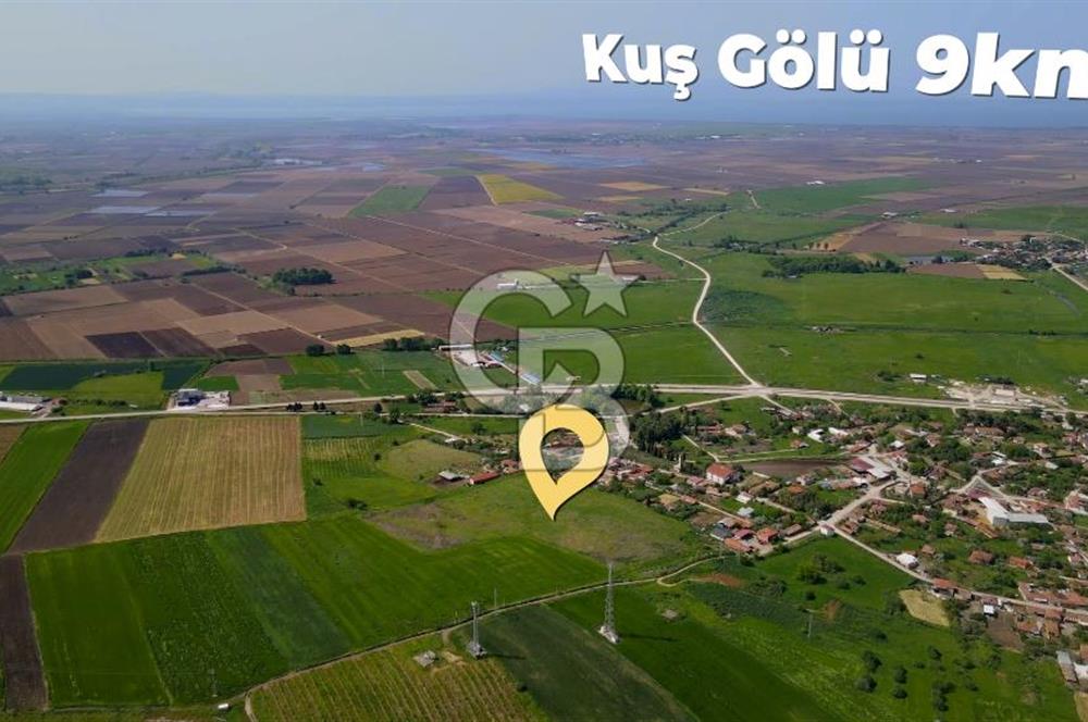 BALIKESİR MANYAS HAYDAR'DA EMSALSİZ SATILIK VİLLA İMARLI ARSALAR
