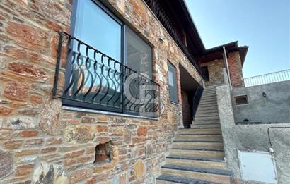 Milas Pınarcıkta Restorasyonlu Yüzyıllık Satılık Taş Konak