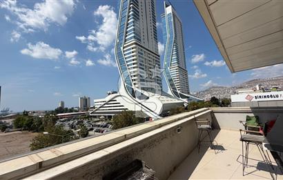 Folkart Tower's Karşısı Cadde Üzeri Teraslı Satılık Ofis