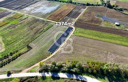 CB AKADEMİ ÇAVUŞLU SATILIK ÇİFT CEPHE YOLA SAHİP 1374 m2 TARLA