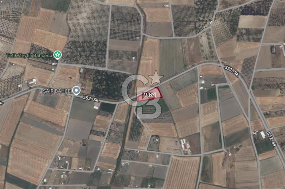 FOÇA GERENKÖY'DE 5.062 m² MÜSTAKİL TAPULU, 150 M YOL CEPHELİ