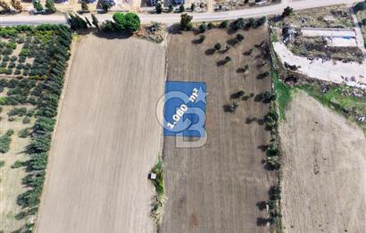 FOÇA GERENKÖYDE SATILIK 1.060 m² VİLLA İMARLI ARSA