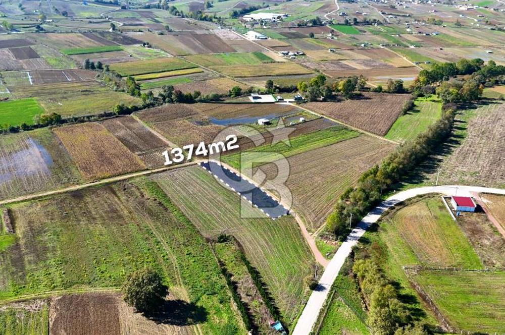 CB AKADEMİ ÇAVUŞLU SATILIK ÇİFT CEPHE YOLA SAHİP 1374 m2 TARLA