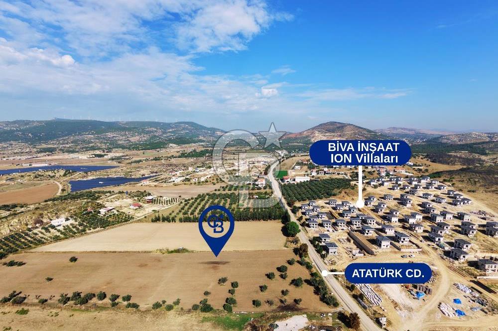 FOÇA GERENKÖYDE SATILIK 1.060 m² VİLLA İMARLI ARSA