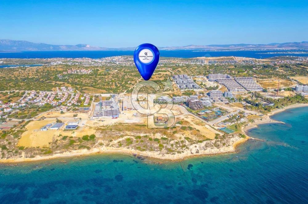 ÇEŞME AYASARANDA DENİZ MANZARALI TURİZM İMARLI KÖŞE ARSA