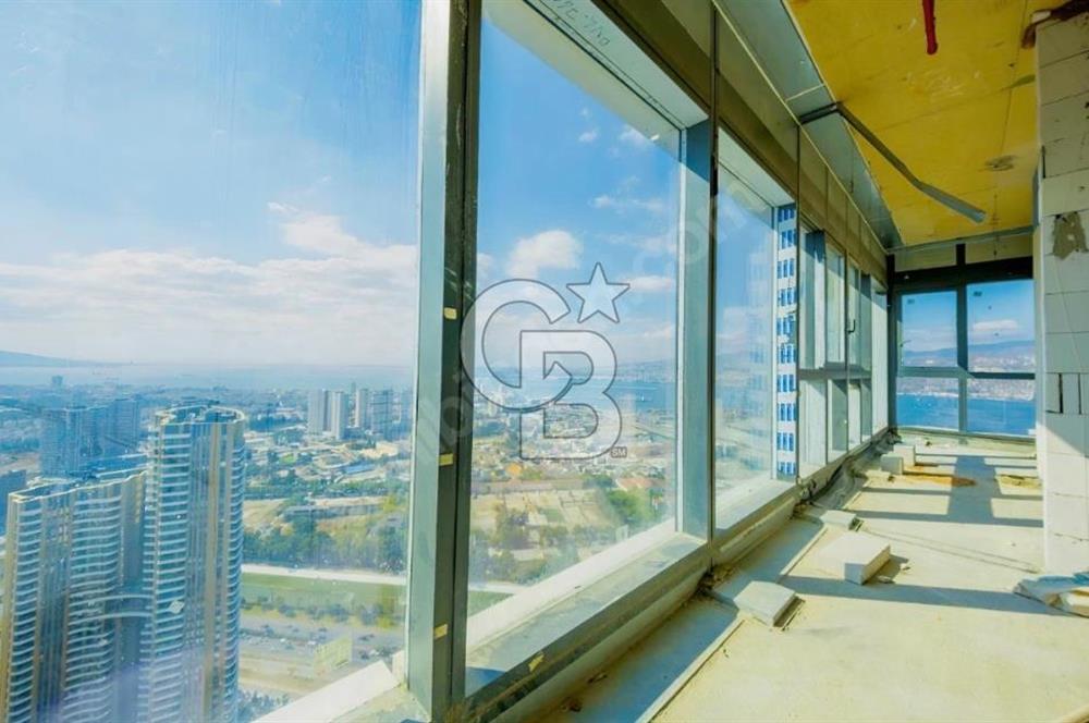 MAHALL BOMONTİ NET 1234 M2 DENİZ MANZARALI TAM KAT KİRALIK OFİS
