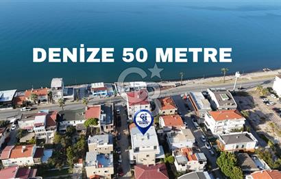 Güzelbahçe Maltepede Denize 50 Metre, Yerden Isıtmalı 2+1 Daire