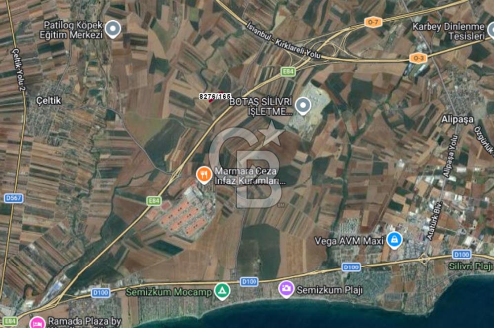 İstanbul Silivri Alipaşa Gişelere Çok Yakın Satılık 2926M2 Tarla