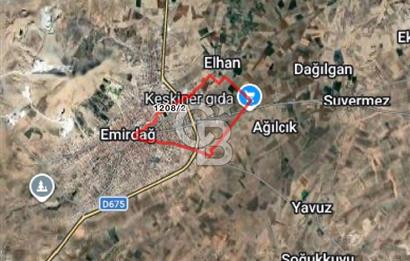 CB CITY'DEN EMİRDAĞ İNKİLAP MAHALLESİNDE SATILIK ARSA