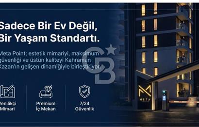 Kahraman Kazanın Yeni Yaşam Konsepti META POINT'te 1+1 Daireler