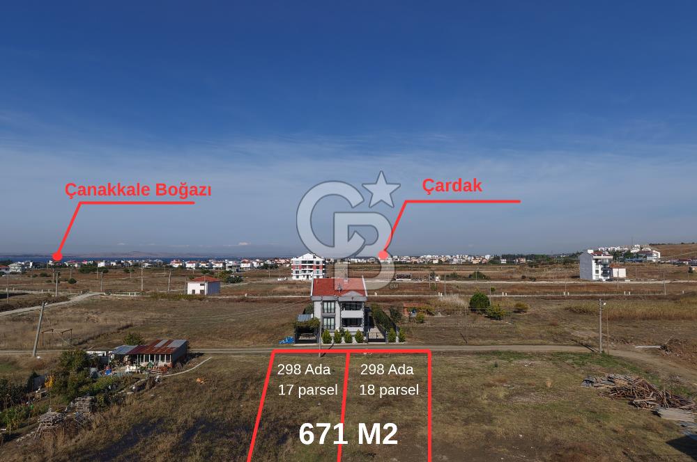 ÇANAKKALE LAPSEKİ DALYAN’DA KAT KARŞILIĞI İMARLI ARSA  
