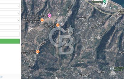 Trabzon Ortahisar Akyazı da Yola cephe 1673m2 Arazı.