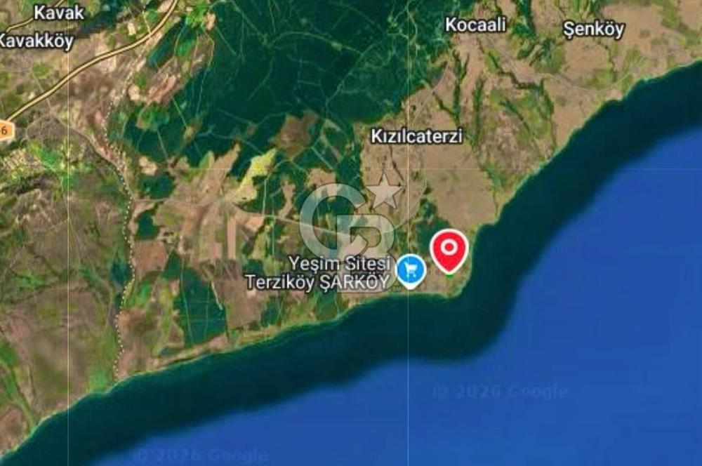 Şarköy Kızılcaterzi Satılık Arsa Yol Cepheli Denize 400m