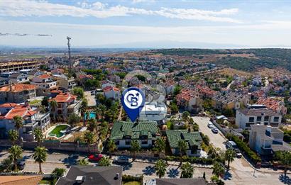 Menemen Villakent'te Deniz Manzaralı Özel Mimari Tasarımlı Villa
