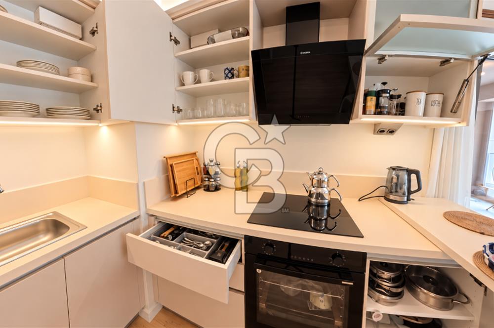 Fikirtepe 5. Etap'ta Çok Özel 1+1 | Teraslı & Sıfır Eşyalı Daire