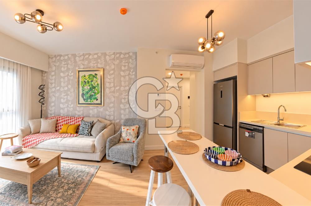 Fikirtepe 5. Etap'ta Çok Özel 1+1 | Teraslı & Sıfır Eşyalı Daire
