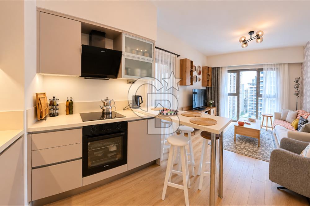 Fikirtepe 5. Etap'ta Çok Özel 1+1 | Teraslı & Sıfır Eşyalı Daire