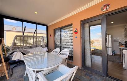 Temelli Floria Life'da Eşyalı Satılık 2+1 Bahçeli Müstakil Ev