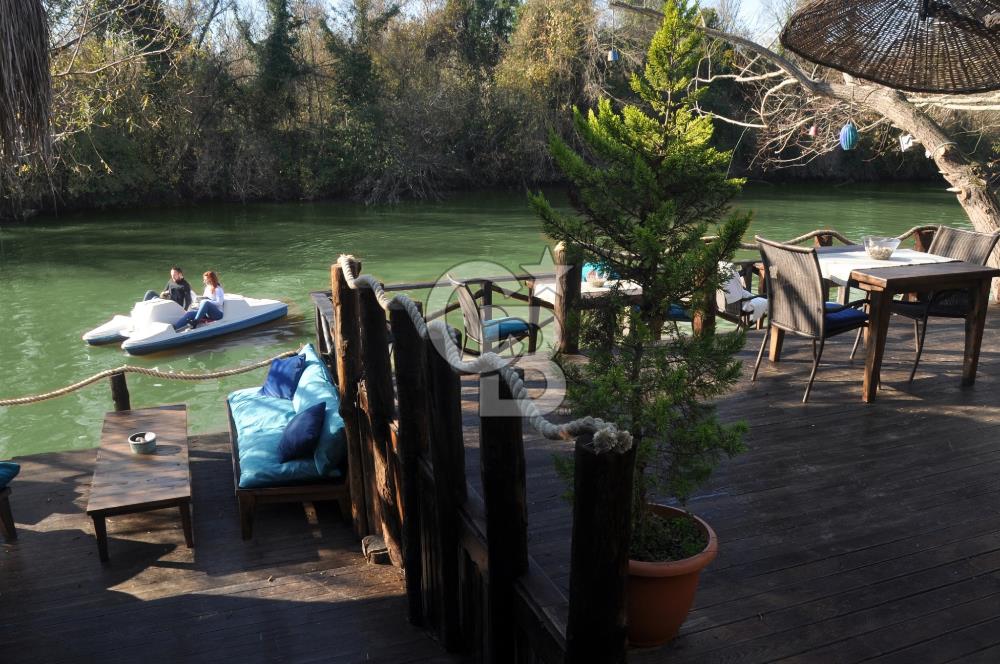 AĞVA’DA NEHİR CEPHELİ, ÖZEL İSKELELİ SATILIK BUTİK OTEL