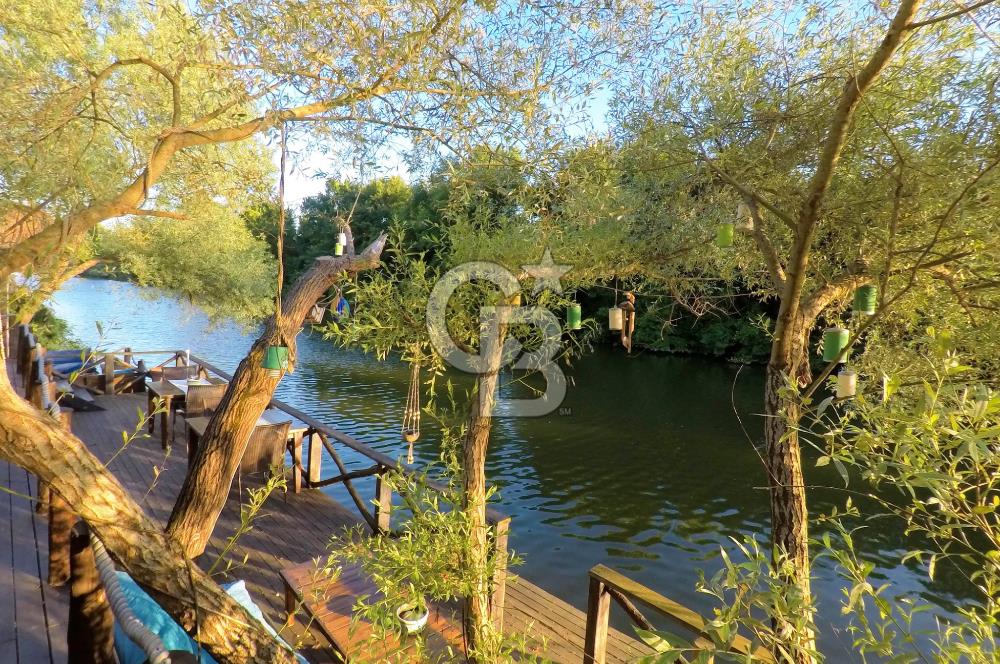 AĞVA’DA NEHİR CEPHELİ, ÖZEL İSKELELİ SATILIK BUTİK OTEL