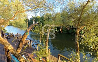 AĞVA’DA NEHİR CEPHELİ, ÖZEL İSKELELİ SATILIK BUTİK OTEL