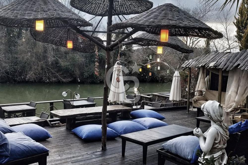 AĞVA’DA NEHİR CEPHELİ, ÖZEL İSKELELİ SATILIK BUTİK OTEL