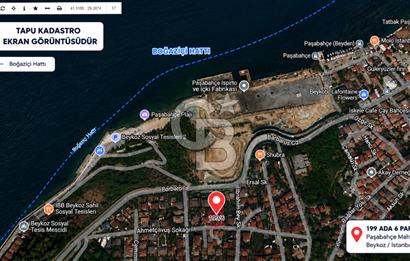 Boğaziçi Ön Görünümünde 3 adet Mustakil Yapı Yerleşkesi