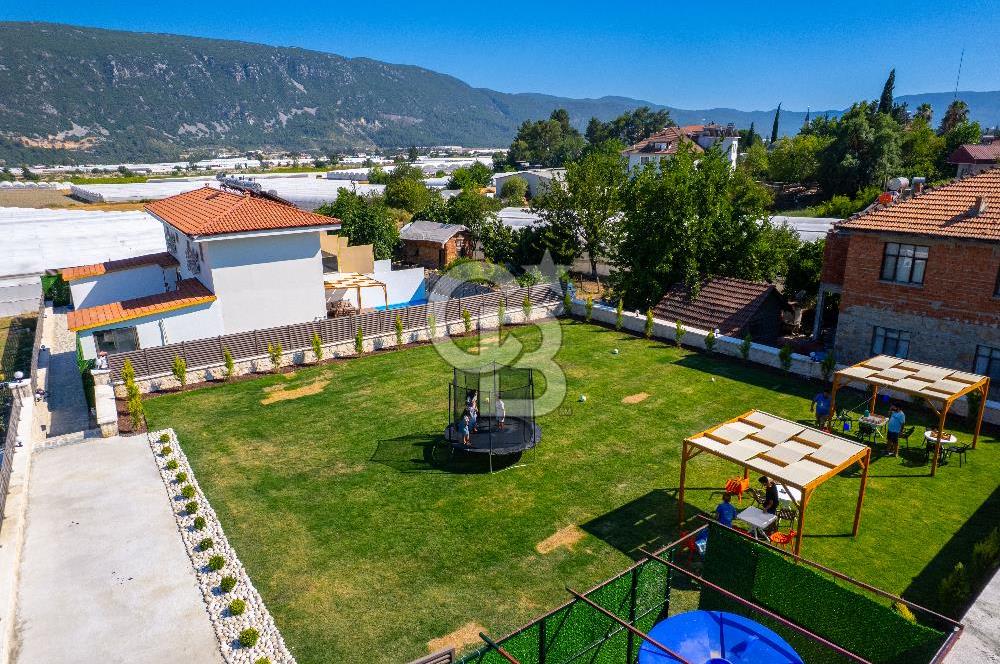 KAŞ'TA 1.804 M² ARSADA AKTİF 4 ADET AIRBNB TESİSİ
