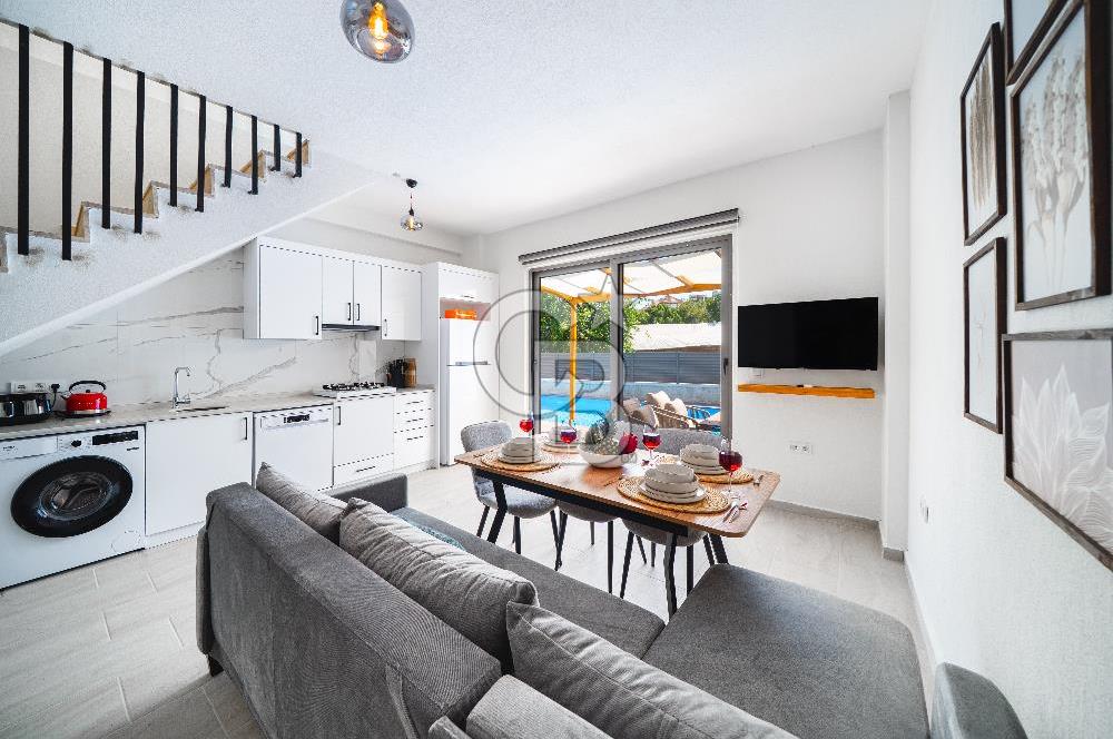 KAŞ'TA 1.804 M² ARSADA AKTİF 4 ADET AIRBNB TESİSİ