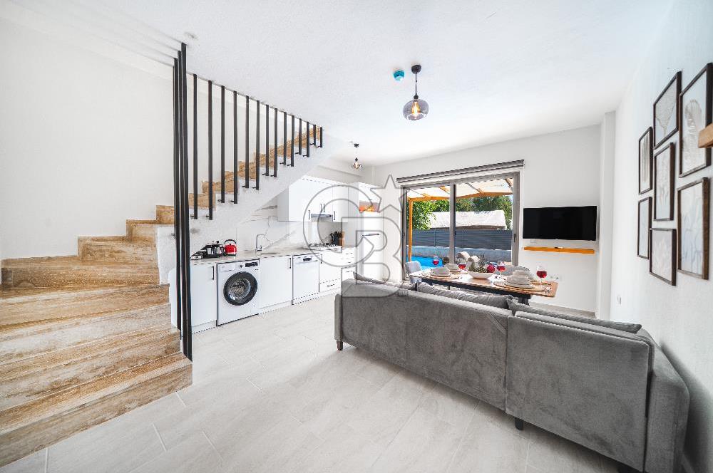 KAŞ'TA 1.804 M² ARSADA AKTİF 4 ADET AIRBNB TESİSİ