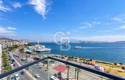 KARŞIYAKA YALI DAİRESİ DENİZ MANZARALI SATILIK 5+1 DUBLEX TERAS